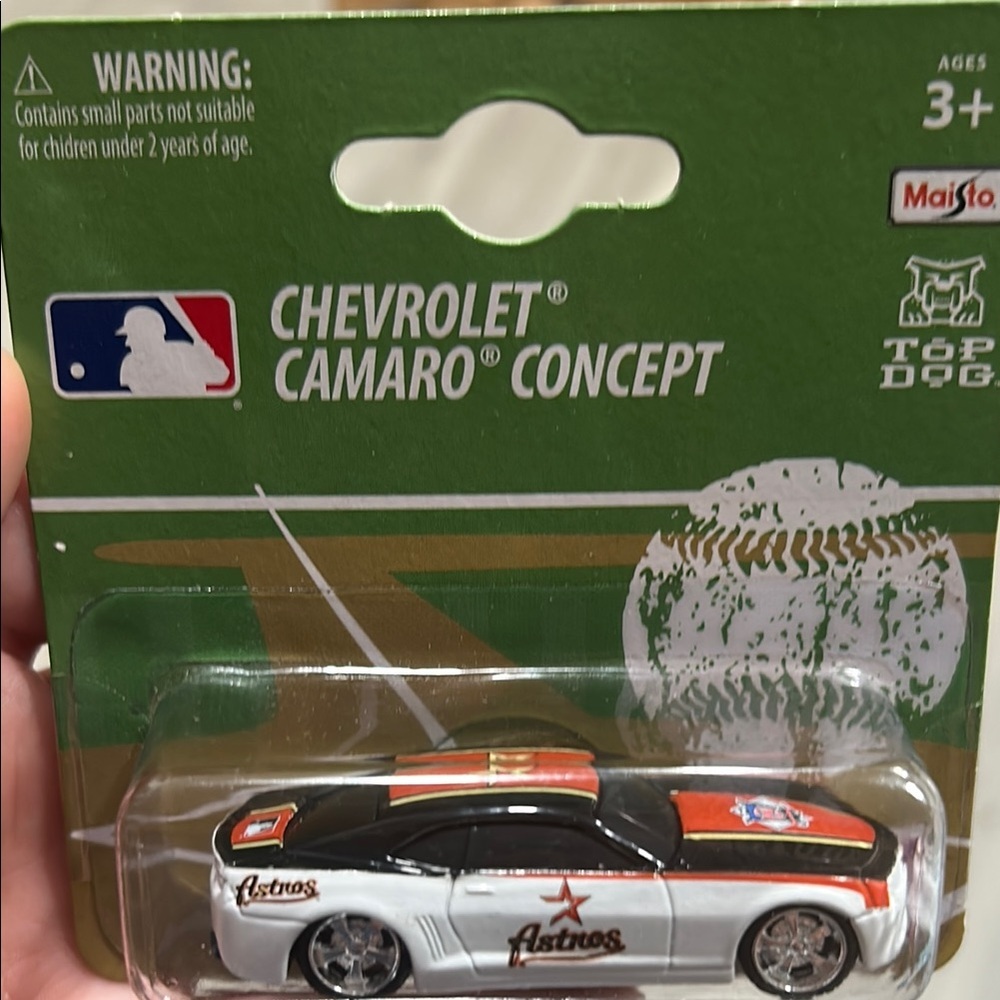 Chevrolet Camaro Concept Toy Car - Black and White Collectible
